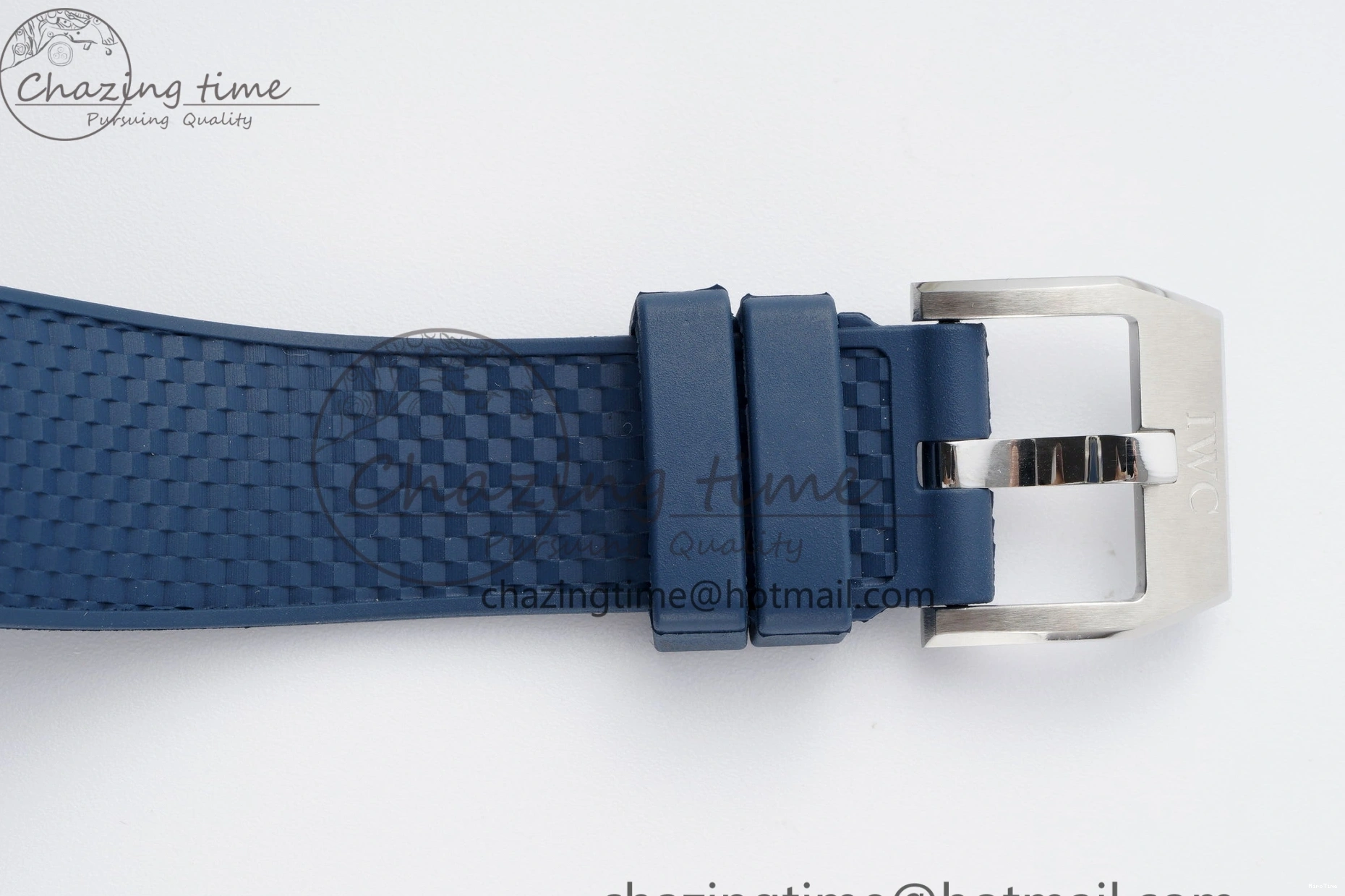 MIROTIME 0518 WellDesigned Aquatimer Automatic SS RSF 1:1 Best Edition Blue Dial on Blue Rubber Strap A 7057